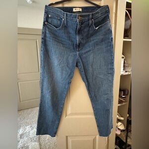 Madewell Blue Denim Jeans